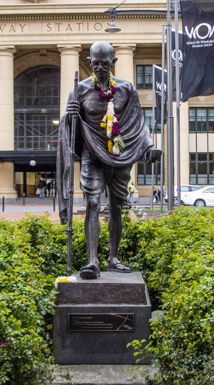 Sculpture de Gandhi