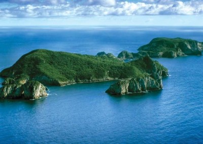Poor Knigts Islands vue d'en haut